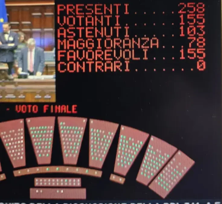 Legge 741 approvata!